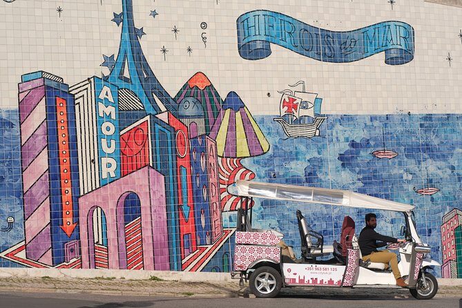 1 Hr City Tuk Tuk / Electric Car Tour of Lisbon - The National Pantheon and São Vicente de Fora Area: Big Landmark Energy Without Long Lines