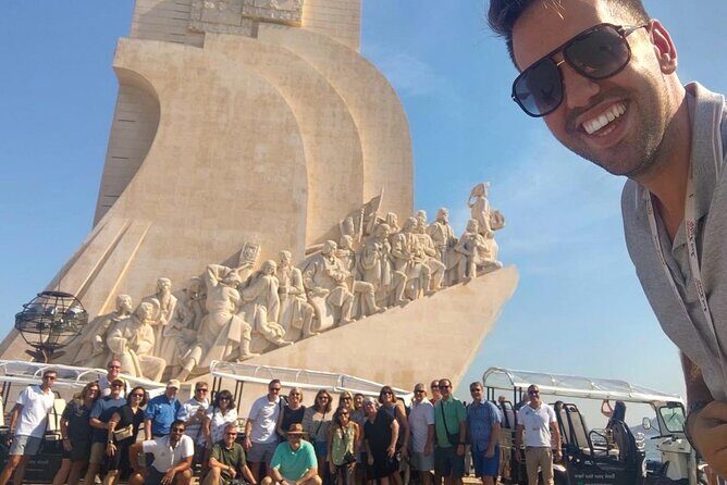 2 hours Tuk Tuk Tour of the Beautiful Belém District! must do while in Lisbon! - Stop 1: Praca do Comercio (Terreiro do Paco) and the royal-sailor setting