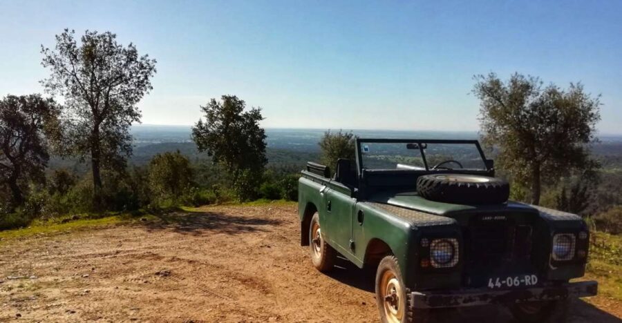 2hr Cork Safari in a Classical Land Rover - Entering a Working Cork Estate Near Évora