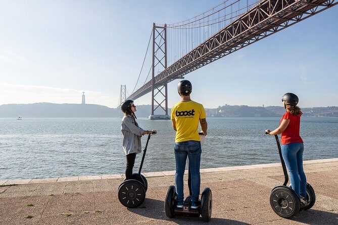 3-Hour: Segway Guided Tour along the Tagus River to Belém - Getting trained on the Segways (and why confidence comes quick)