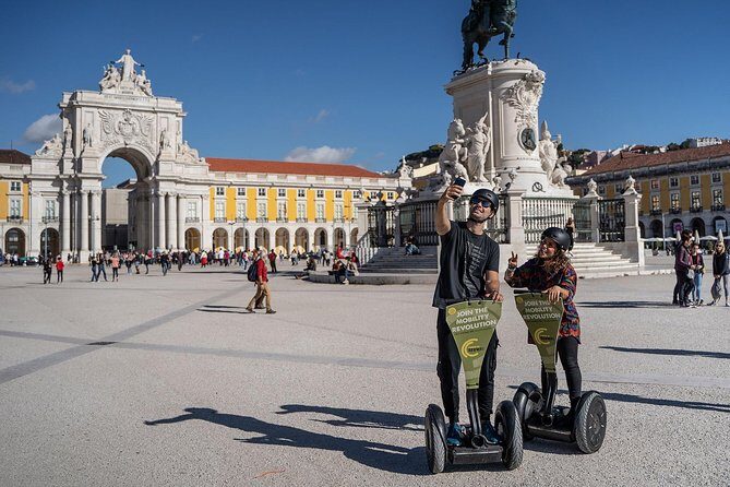 3-Hour: Segway Guided Tour along the Tagus River to Belém - Praça do Comércio: where the river meets Lisbon’s rebuilding story