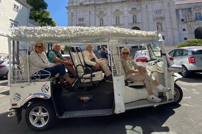 4-hour Tuk Tuk Tour of Belém, City Center, and Lisbon's Old Town - Alfama from above: Santa Luzia and Portas do Sol