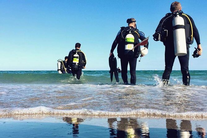 A day at the beach and diving - The 15-Minute Boat Ride to Ribeira do Cavalo Beach