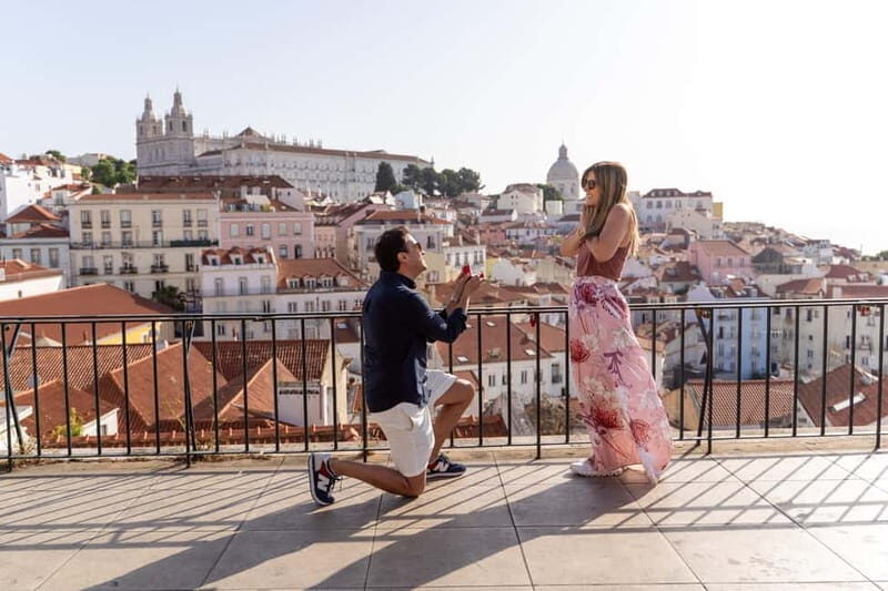 Alfama: Unforgettable Photoshoot Experience with a Local - Miradouro de Santa Luzia: the view stop that makes the photos feel Lisbon