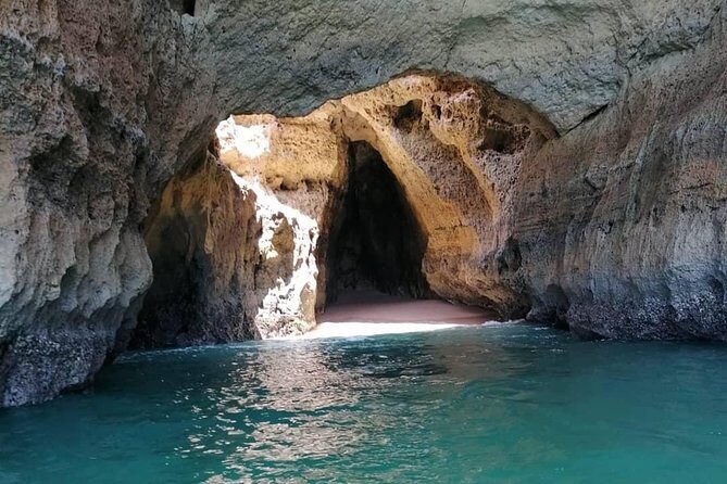 ALGARVE FROM THE SEA PORTIMÃO includes boat trip to Benagil caves AND LAGOS - Ponta da Piedade Lighthouse: the cliffs do the talking
