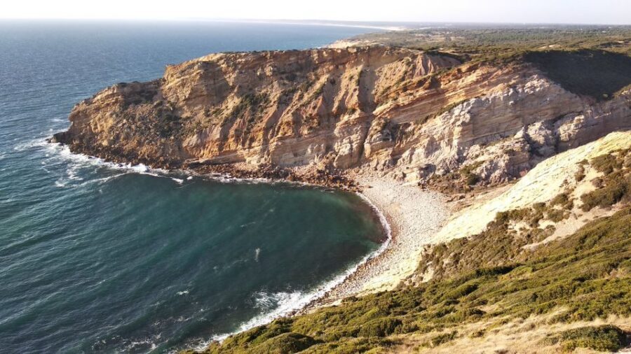 Arrábida - Sesimbra: Boat Tour Mysteries of Cape Espichel - The stop-by-stop flow: from Praia da Cova to Ribeiro do Cavalo
