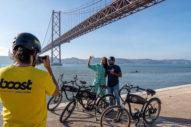 Belém E-Bike Guided Tour Explore Lisbon by the river - Starting at Boost Portugal: helmets, e-bikes, and a no-stress setup