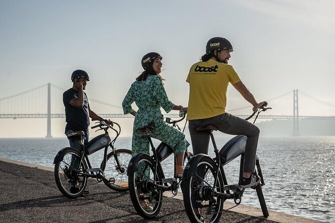 Belém E-Bike Guided Tour Explore Lisbon by the river - Below the 25th of April Bridge: Alcântara to Baixa viewpoints