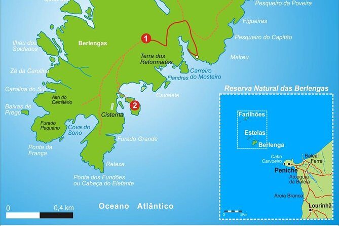 Berlengas Tour - Boat caves and the UNESCO walking trail near Berlenga Grande