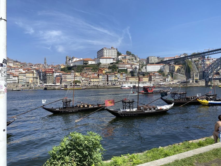 Best of Porto - Private Tour from Lisbon - Vila Nova de Gaia and the Douro crossing: port wine caves with a river view payoff