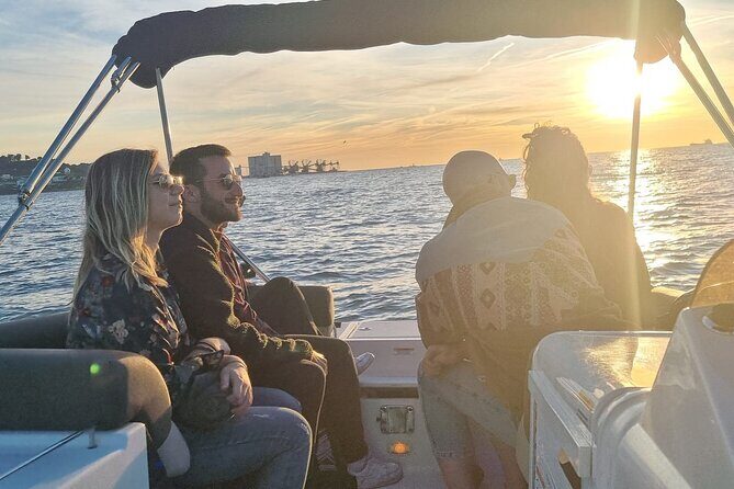 Boat Cruise with Champagne - From the Bridge to the Statue: Almada Views You Can’t Recreate on Foot