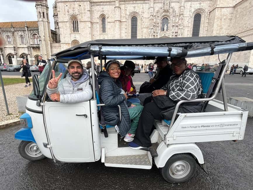 Discover beautiful Lisbon aboard a tuk tuk - Key highlights you’ll care about
