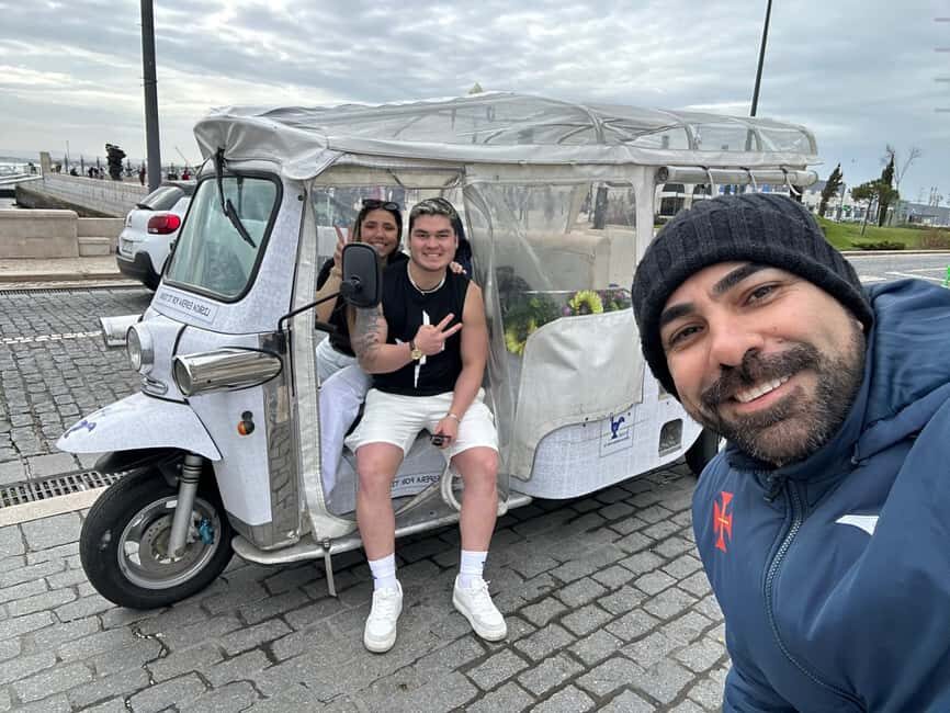 Discover beautiful Lisbon aboard a tuk tuk - Why a private electric tuk tuk works so well in Lisbon