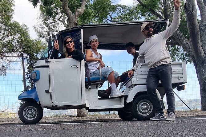 Explore Lisbon aboard our fun tuk tuk - The electric tuk tuk is the right tool for Lisbon’s hills