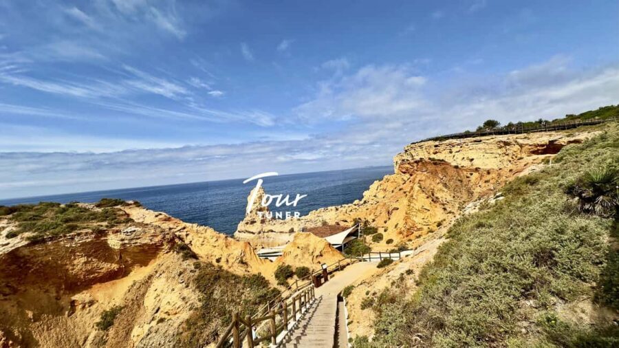 From Lisbon: Algarve, Benagil Sea Cave Full-Day Private Tour - Algar Seco: Boardwalk Views and Natural Limestone Sculptures