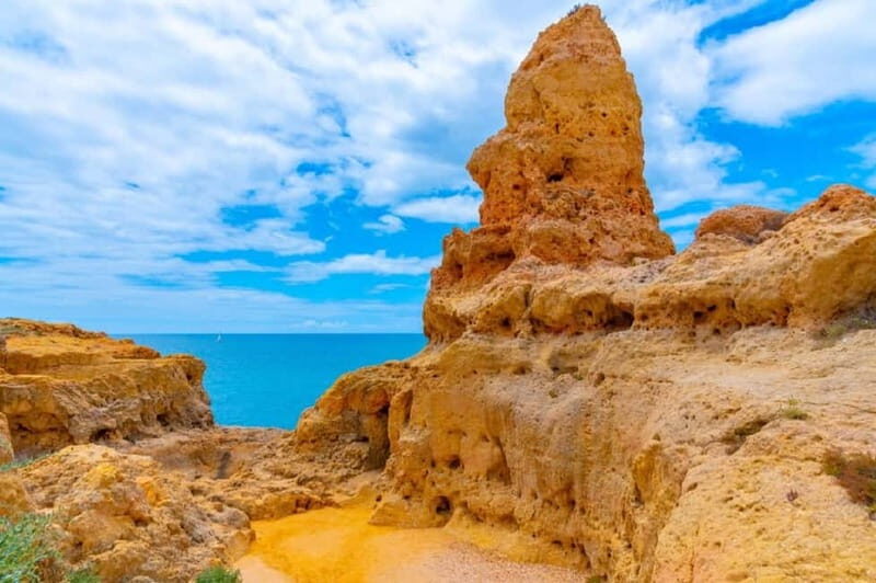 From Lisbon: Algarve, Benagil Sea Cave & Lagos Full-Day Tour - Algar Seco area timing and lunch planning without the guessing game