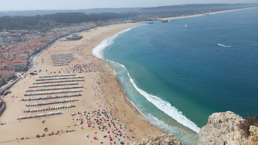 From Lisbon: Nazaré and Óbidos Private Tour in a premium car - Walking Óbidos’ Moorish and Jewish lanes up to the castle