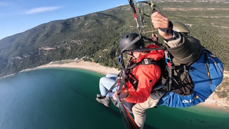 From Lisbon: Paragliding Pack (Flight+Video+Transportation) - Briefing and Tandem Setup With Accredited Instructors