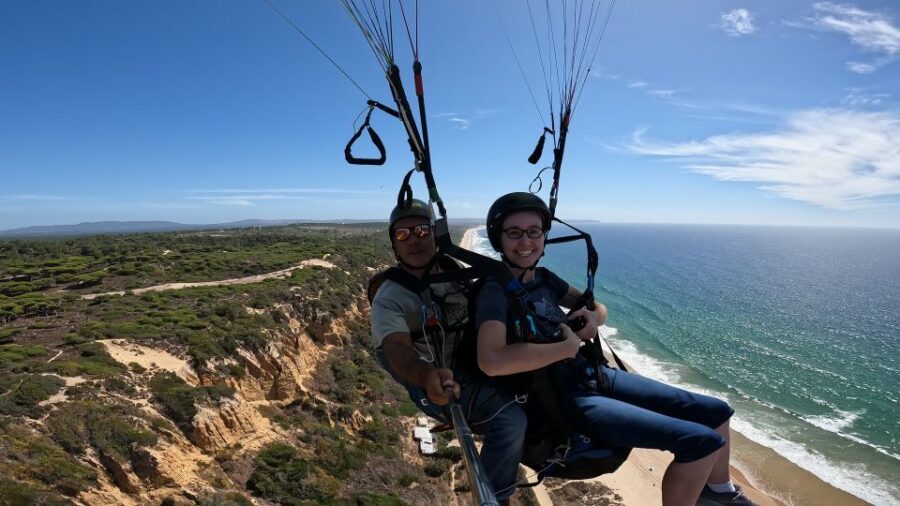 From Lisbon: Paragliding Pack (Flight+Video+Transportation) - The Shared Ride: Why Timing Can Shift With Weather