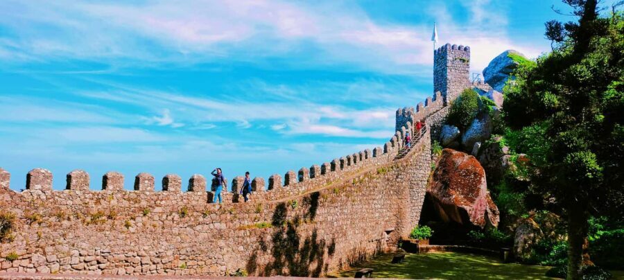 From Lisbon: Pena Palace, Regaleira, Monserrate & Cabo Roca - Cascais finish: sea air, a slower pace, and good last views