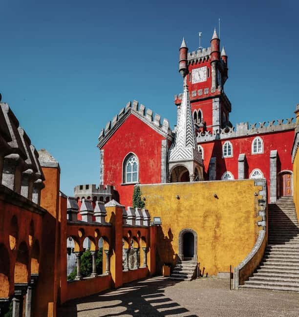 From Lisbon: Sintra, Cabo da Roca, & Cascais. Full-Day Trip - The Moorish Castle (Castle of the Moors): medieval ruins and big views