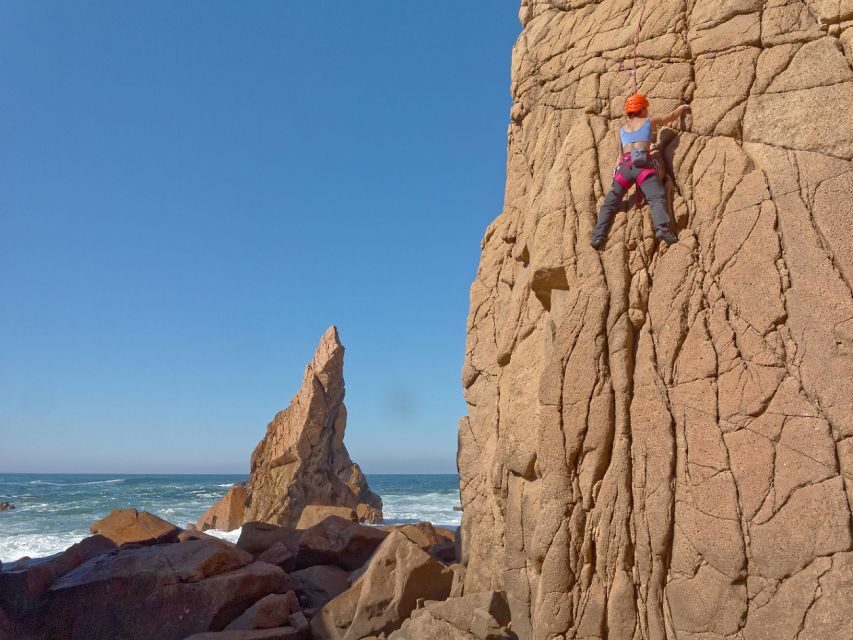 From Lisbon: Sintra-Cascais Natural Park Rock Climbing Tour - The hike to the rock: short, scenic, and part of the fun