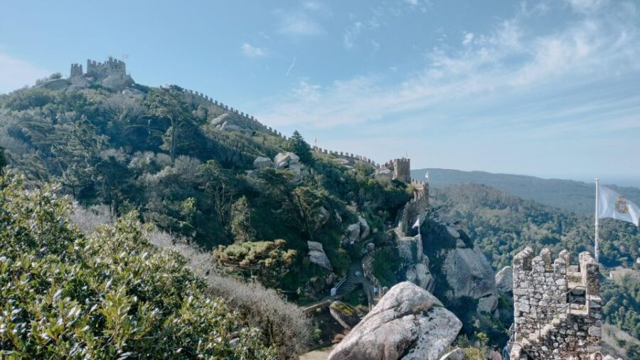 From Lisbon: Sintra, Pena Palace, Regaleira, Guided Day Tour - Quinta da Regaleira: The Initiatory Well and a Garden That Feels Storybook