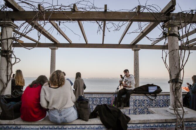 Full Day Lisbon Tour with Local Guide in Private Eco Tuk Tuk - Chiado and Bairro Alto: quick stops with bookstore, theater, and hill-street energy