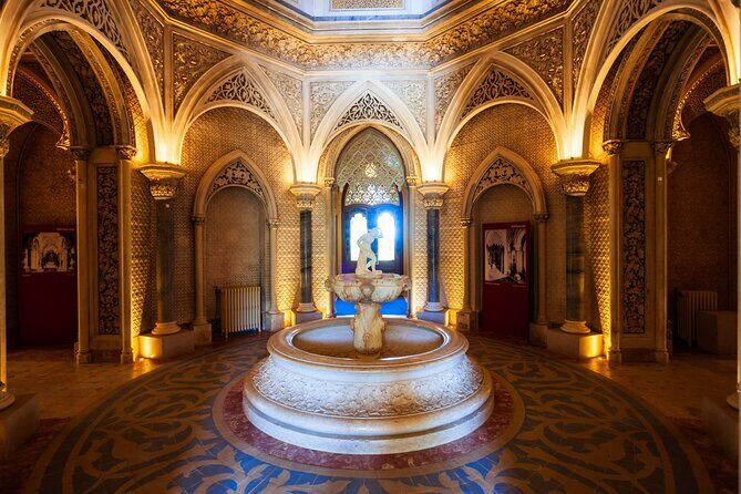 Full Day Private Guided Tour to Sintra Cascais Estoril - Pena Palace in Sintra Park: fairy-tale colors with a UNESCO-style payoff