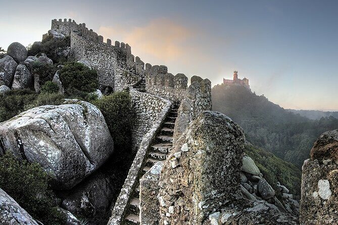 Full Day Private Guided Tour to Sintra Cascais Estoril - Queluz Palace and Gardens: royal rooms plus a calm garden pause