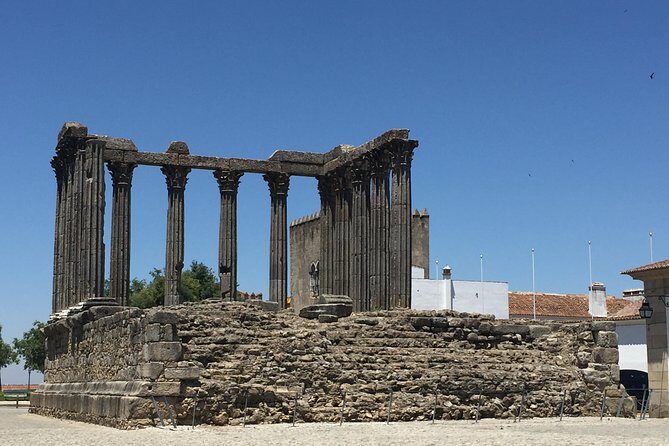 Full Day Private Tour in Évora and Arraiolos - Temple of Diana in Évora: Roman stone with a surprising resume