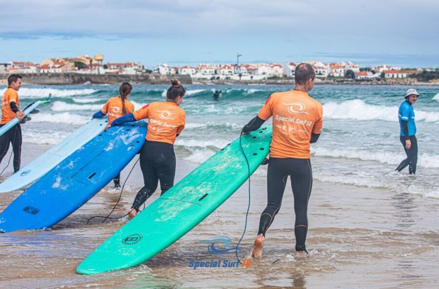 Group surf lesson - The Two-Hour Plan: How Peniche Surf Time Actually Gets Used