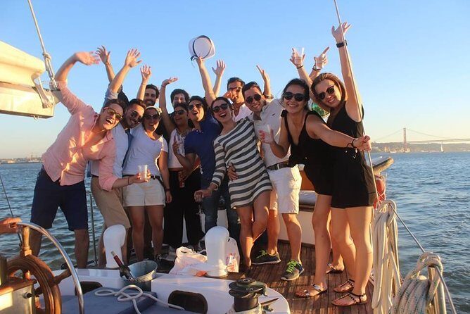 Hen Party in Lisbon on a vintage Sailboat - Lisbon from the water: what you’ll see as you float along