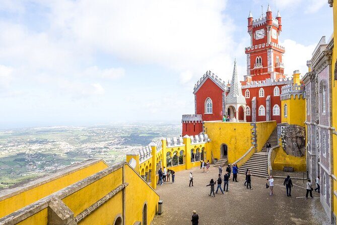 Hike in Sintra: Pena Palace, Moorish Castle, Quinta da Regaleira - National Palace of Pena: romantic architecture with real time to look