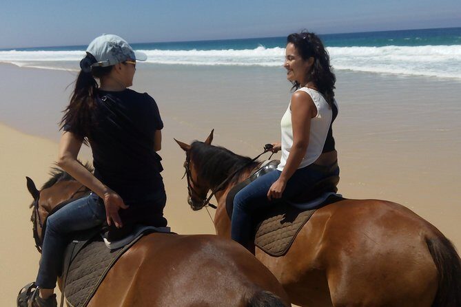 Horse Riding Tour on the Beach Lisbon region - Pickup from Lisbon, the 25 de Abril bridge route, and Alcácer do Sal