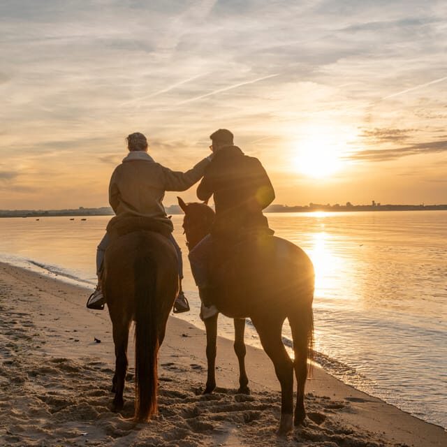 Horseback Riding On The Beach At Sunset - Gaio Rosário beach: what the ride feels like once you’re on the sand