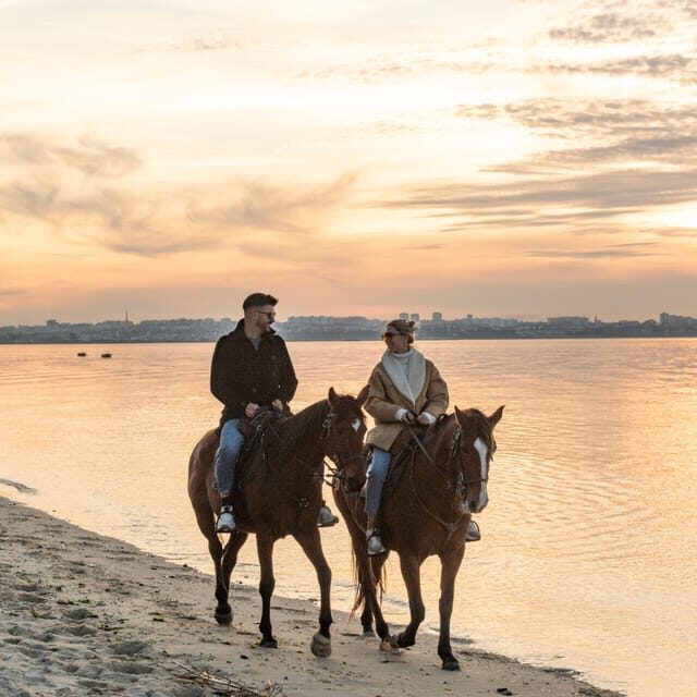 Horseback Riding On The Beach At Sunset - Group size and safety: why small groups matter here