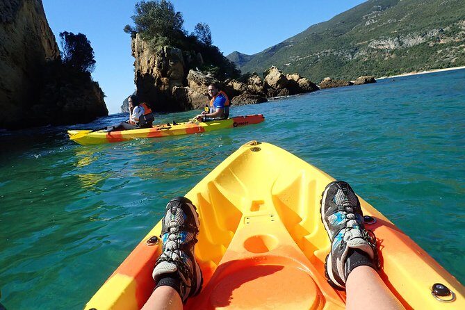 Kayak Marine Reserve, Arrábida Natural Park, Setúbal, near Lisbon - What’s included: the gear that actually removes stress