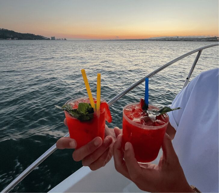 Lisbon: 4h Private Luxury Catamaran Tour with Welcome Drink - Music on board and group vibes you can actually control