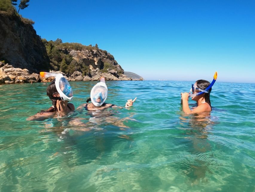 Lisbon: Arrábida Kayak & Wild Beach Snorkeling with Pickup - Wild beach snorkeling: fish, starfish, and staying calm in deeper water