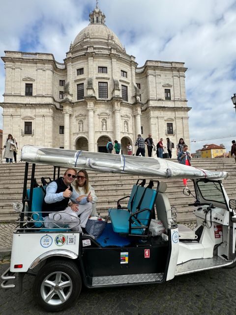 Lisbon: Belem Sightseeing Tour by Eco TukTuk - Jerónimos Monastery Pass-By: The Grand Backdrop