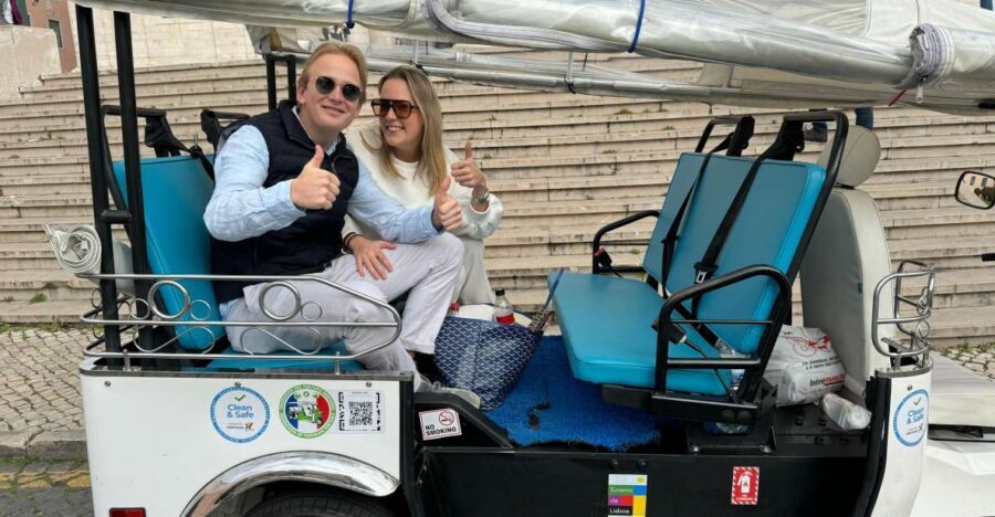 Lisbon: Belem Sightseeing Tour by Eco TukTuk - Monument to the Discoveries: Seeing the Figure Behind the Era