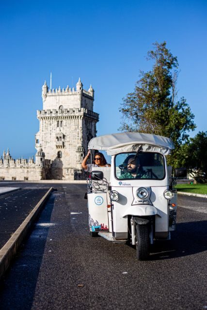 Lisbon: Belém Tuk Tuk Tour with Pastel de Nata Tasting - Practical tips: shoes, bags, and cobblestones