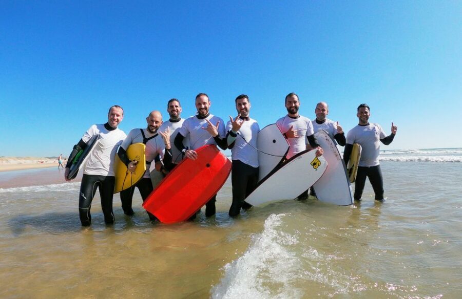 Lisbon Bodyboard Experience - From Lisbon pickup to saltwater reality