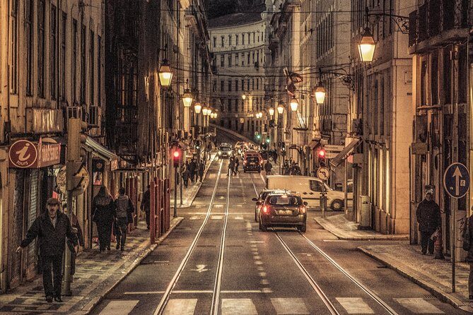 Lisbon by Night: Golden and Blue Hour Photography Walk - Miradouro Da Senhora Do Monte at sunset, then night lamps