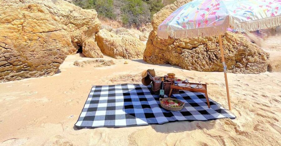 Lisbon Coast Tour: Paradise Beaches & Famous Beach Bars - The Second Secret Beach Bar: Lunch With 8-Meter Waves Nearby