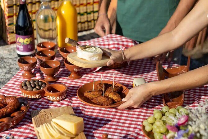 Lisbon Countryside Food Tour on a Vintage Car - What you’ll eat: cod pastries, wine, and real regional flavors