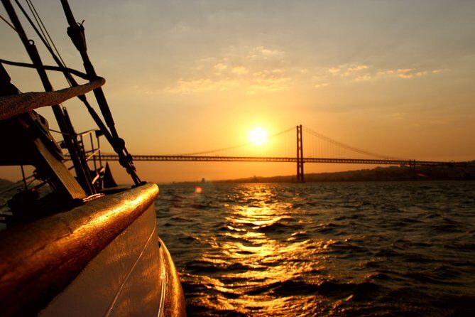Lisbon - Daylight or Sunset on a Vintage Sailboat - MAAT and the old Museu da Electricidade: art and science on the river