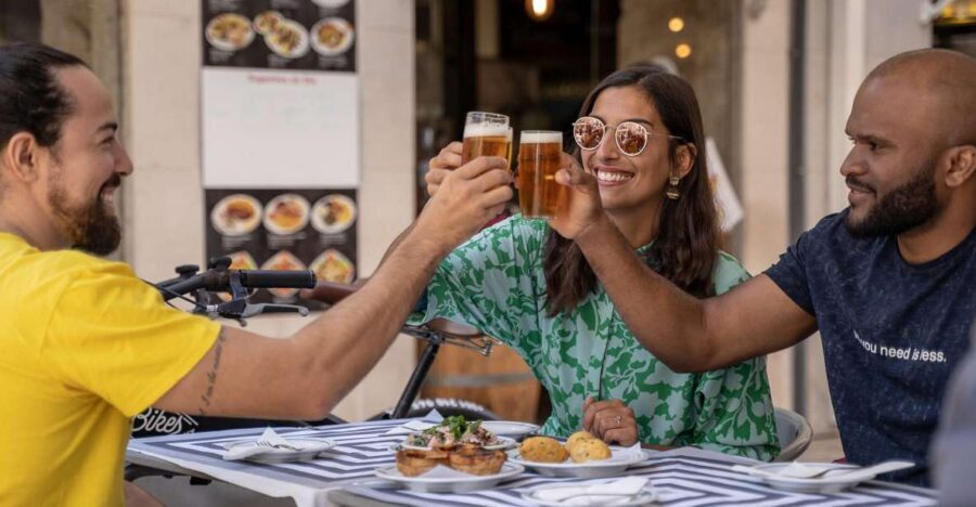 Lisbon: E-Bike Food Tour of Alfama and Old Town - The tasting plan: Portuguese classics, portioned for fun