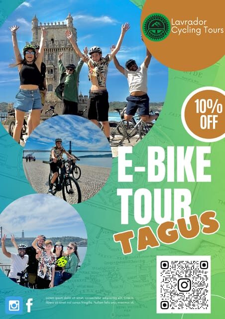 Lisbon E-Bike Tour TAGUS - MAAT and the modern edge before Belém classics
